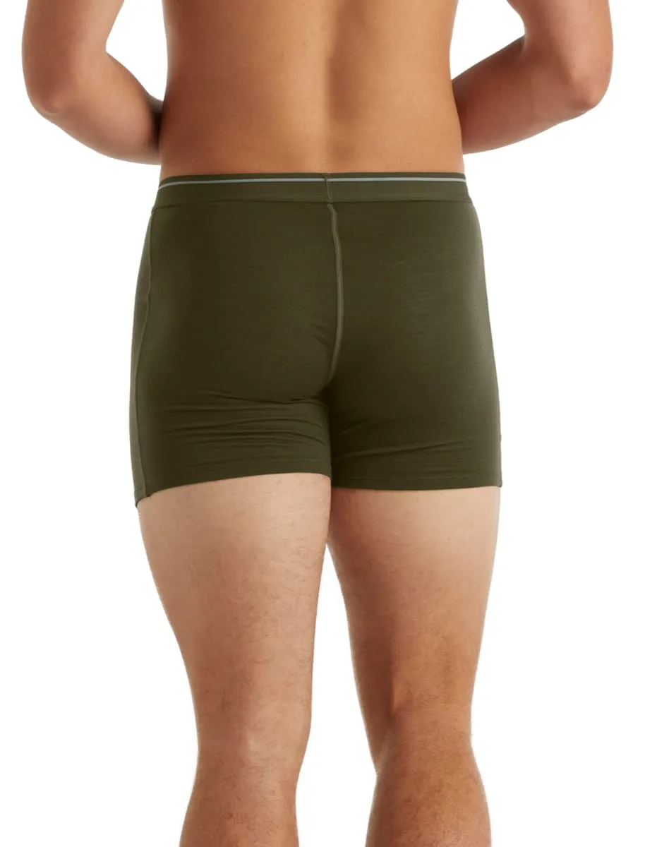 Icebreaker Men's Anatomica Boxers LODEN