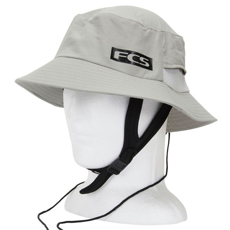 Bob FCS Surf Bucket Hat Light Grey - The Corner Shop