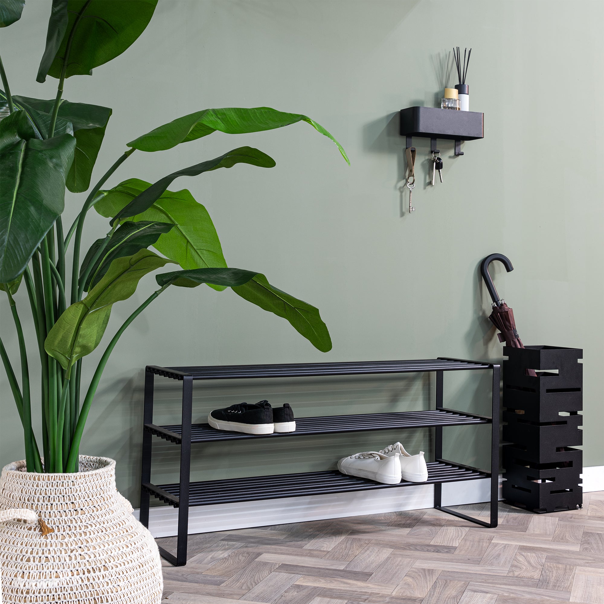 Spinder Design parapluhouder Modern - Zwart