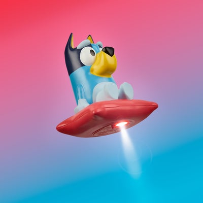 Bluey GoGlow Nattlampe og Lommelykt, Blå