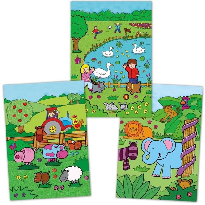 Malblock - Water Magic - Tiere