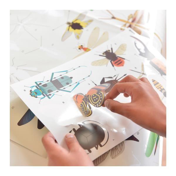 POPPIK Sticker Lernposter Insekten