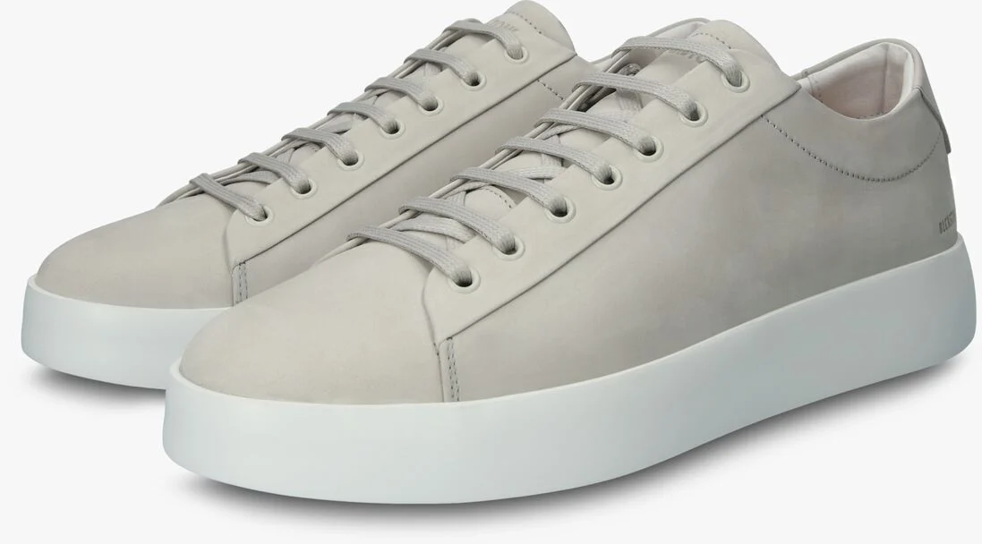 BLACKSTONE lichtgrijze blackstone lage sneakers maynard