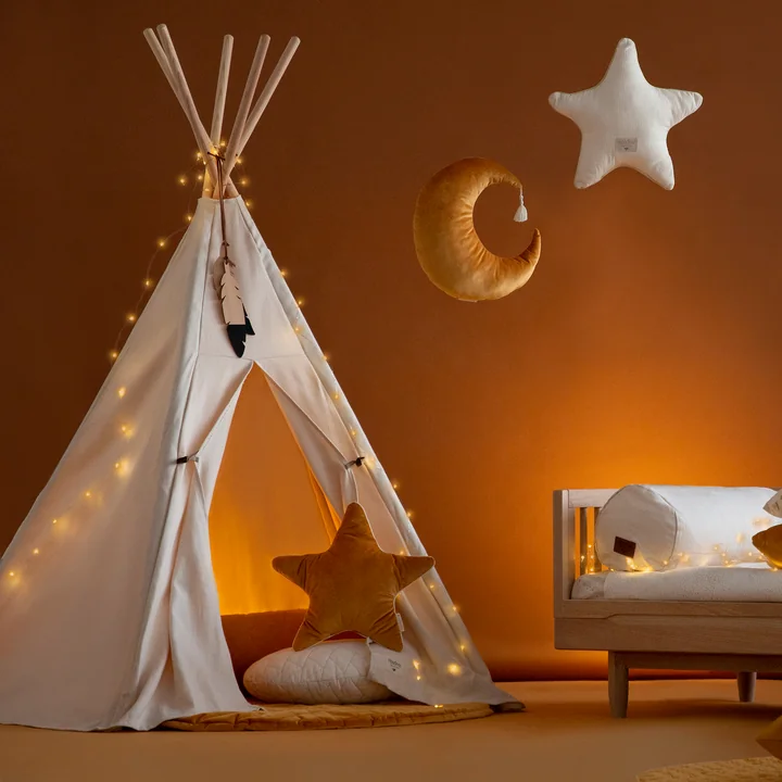 Nobodinoz - Nevada Tipi-Zelt, natur