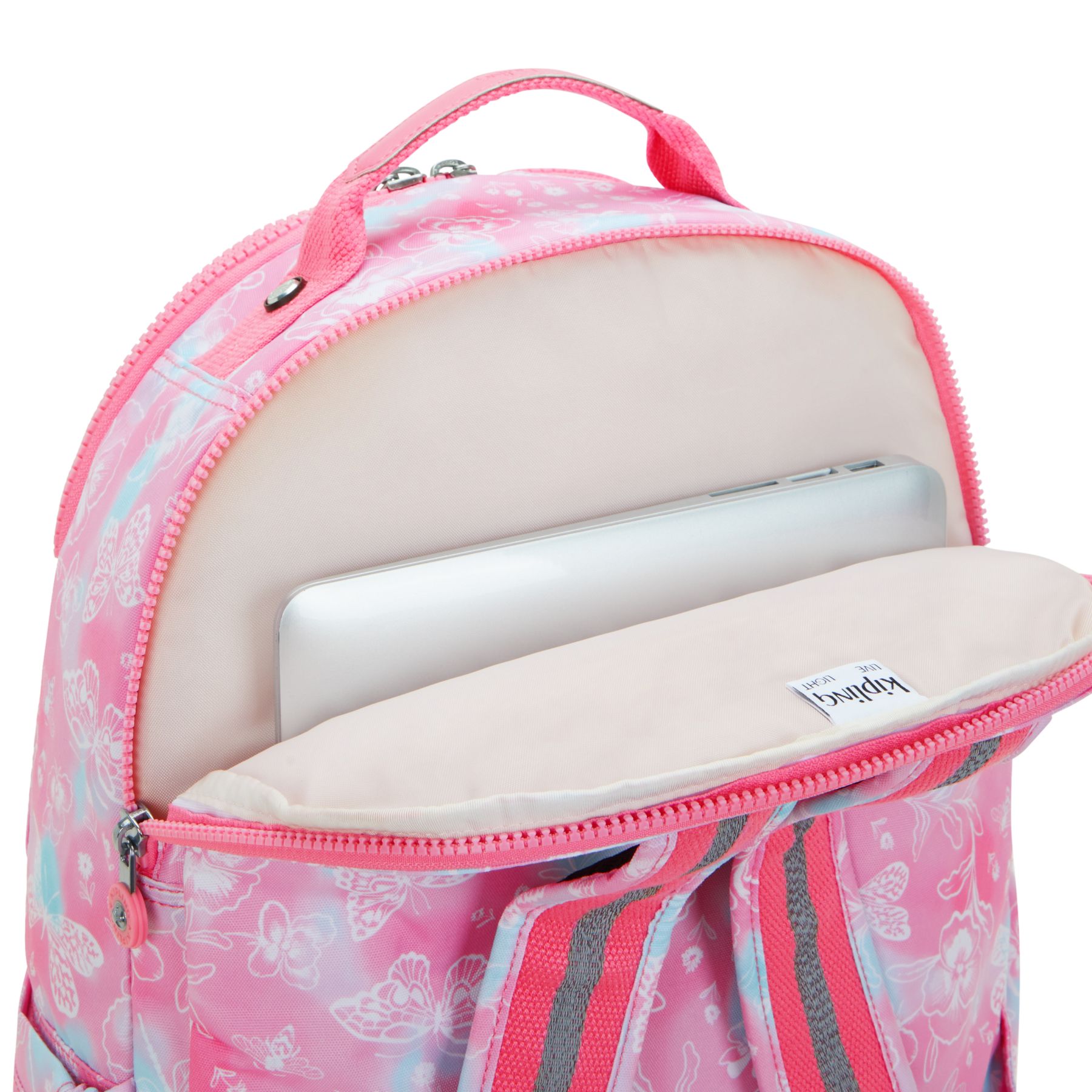 SEOUL LAP Grand sac à dos avec compartiment séparé pour ordinateur portable - Garden Clouds