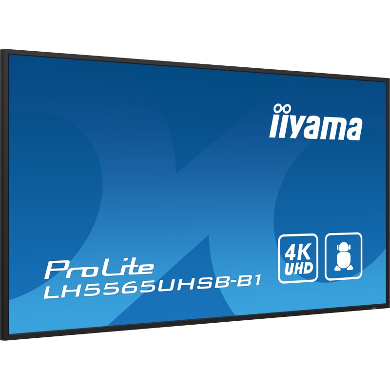 iiyama LH5565UHSB-B1 Écran d'affichage dynamique En forme de kiosk 138,7 cm (54.6