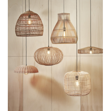 Hanglamp Lavani mat naturel Ø46 cm