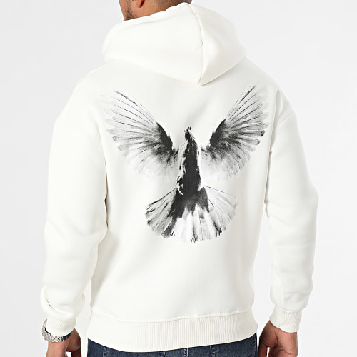 Sweat Capuche Blanc
