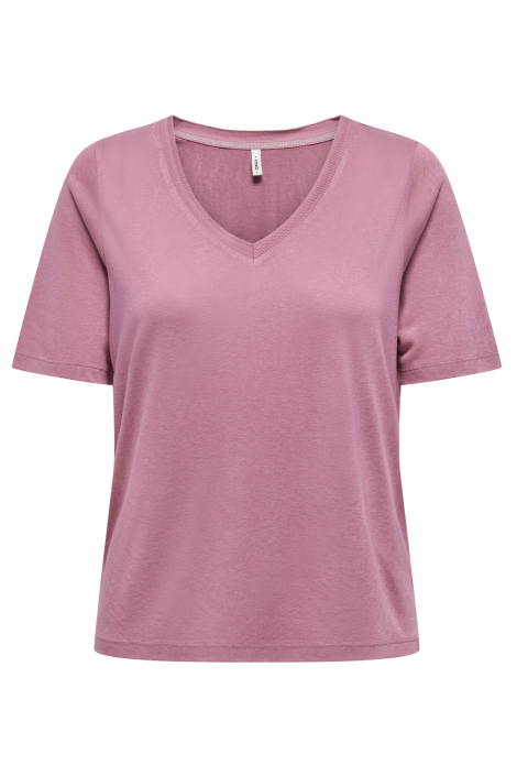 Only roze dames t-shirt
