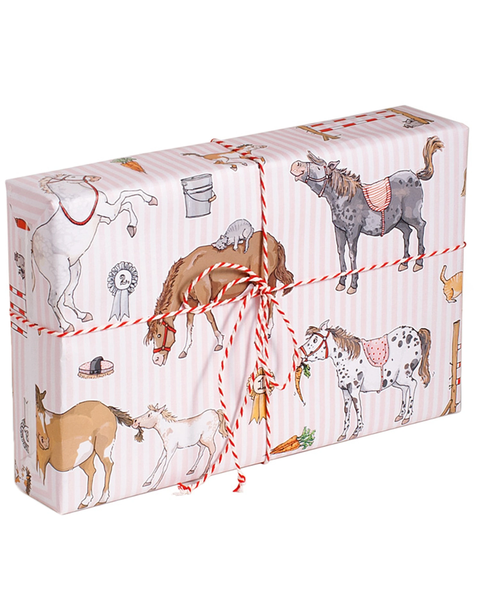 Geschenkpapier PONY (69x49 cm) 5er-Set in bunt