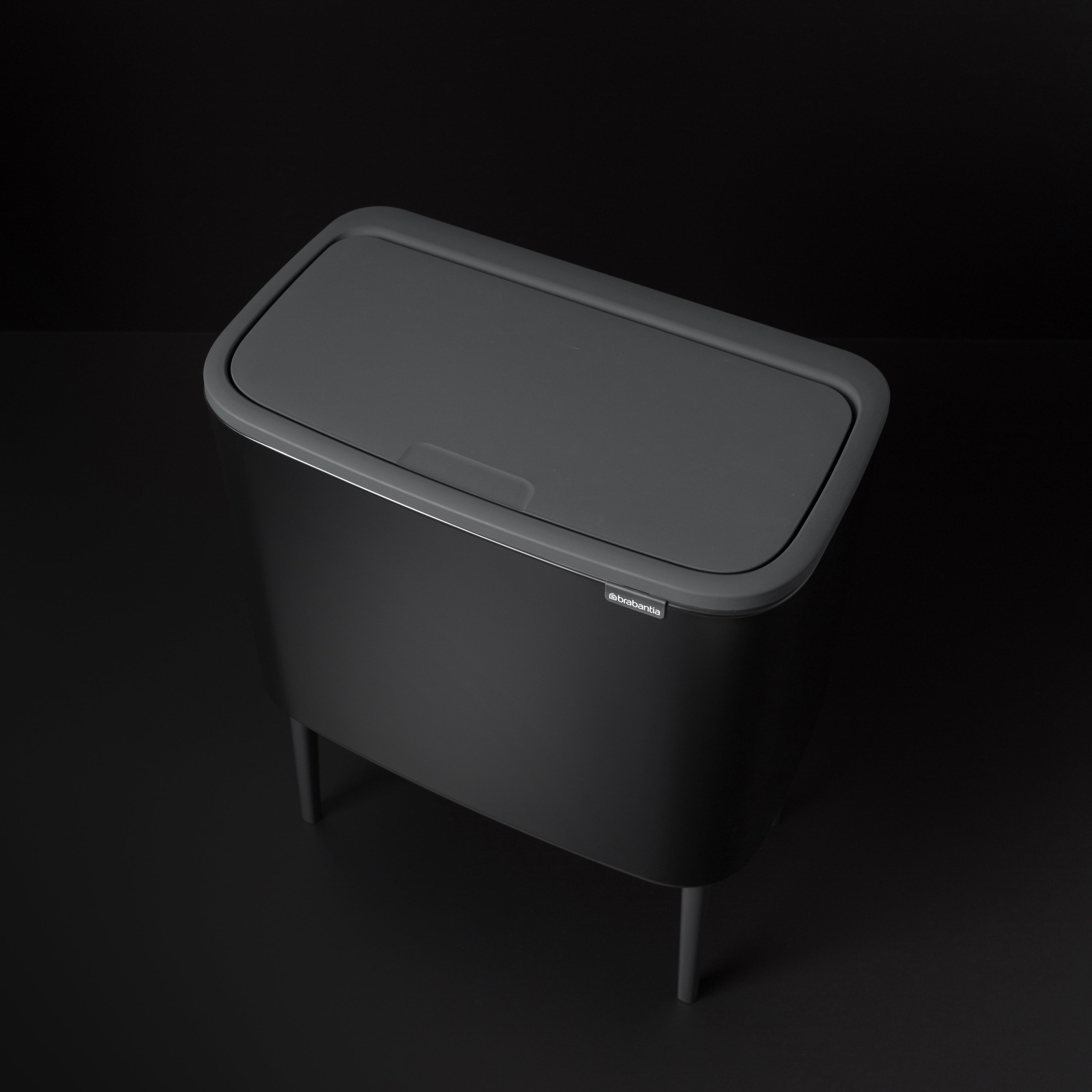 Brabantia Bo Touch Bin Afvalemmer 3 x 11 L  - Zwart