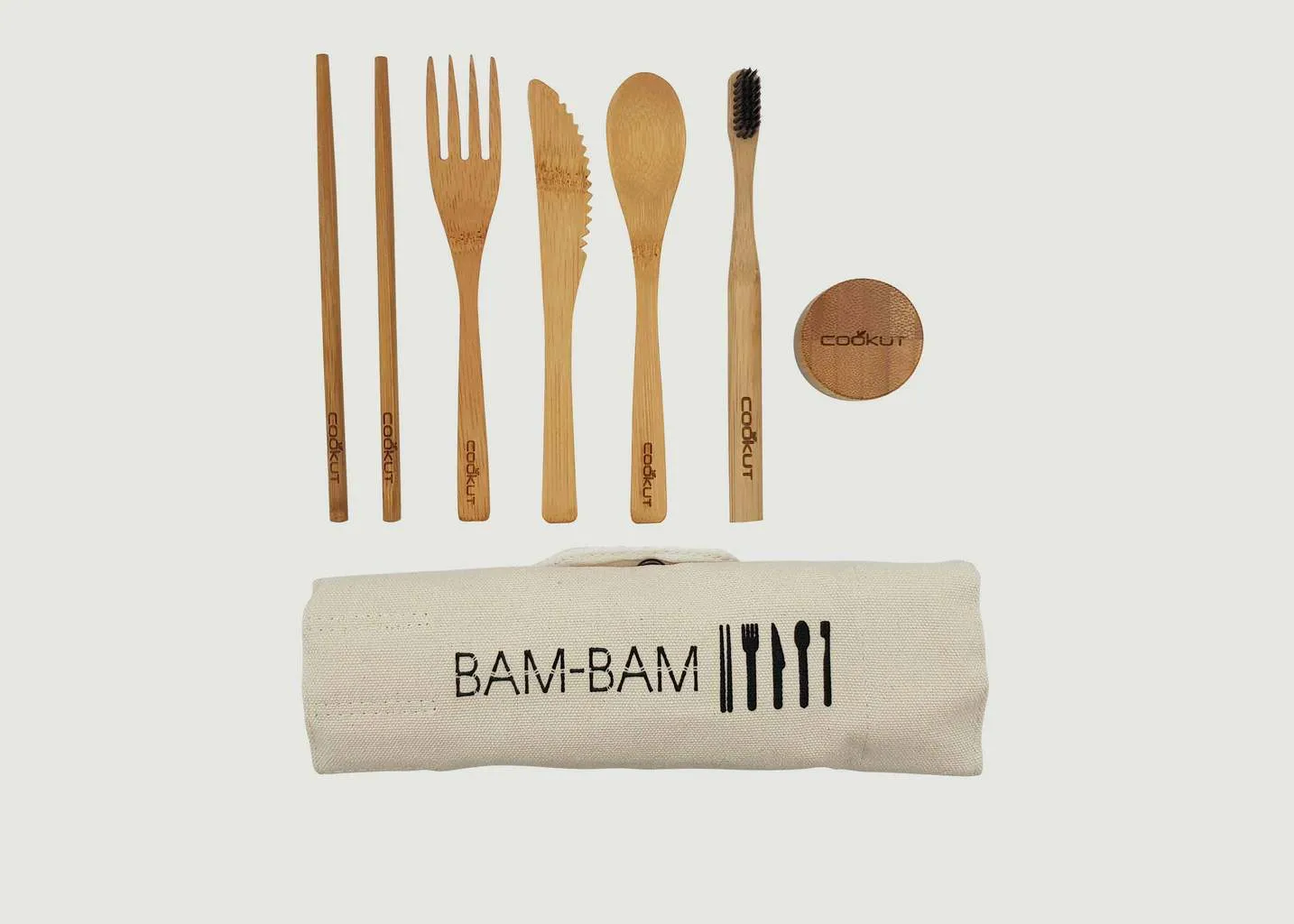 Kit Repas en Bambou Bam Bam Cookut