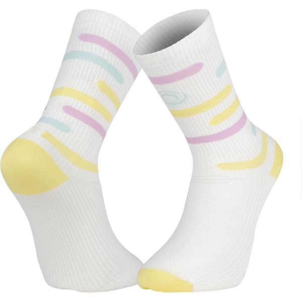 Chaussette running BV SPORT LIGHT RUN HAUTE RIO JAUNE/ROSE