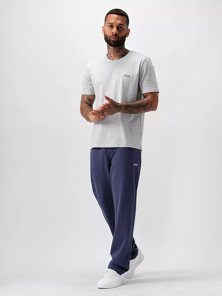 BOSS Loungewear T-Shirt  hellgrau