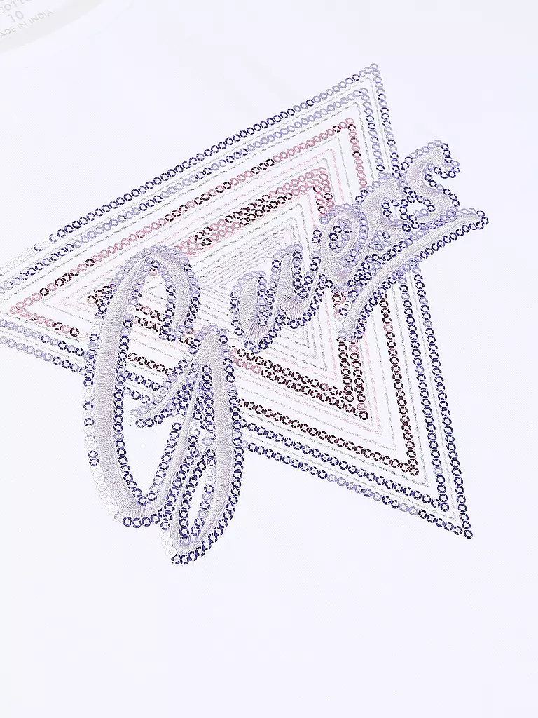 GUESS Mädchen T-Shirt weiss