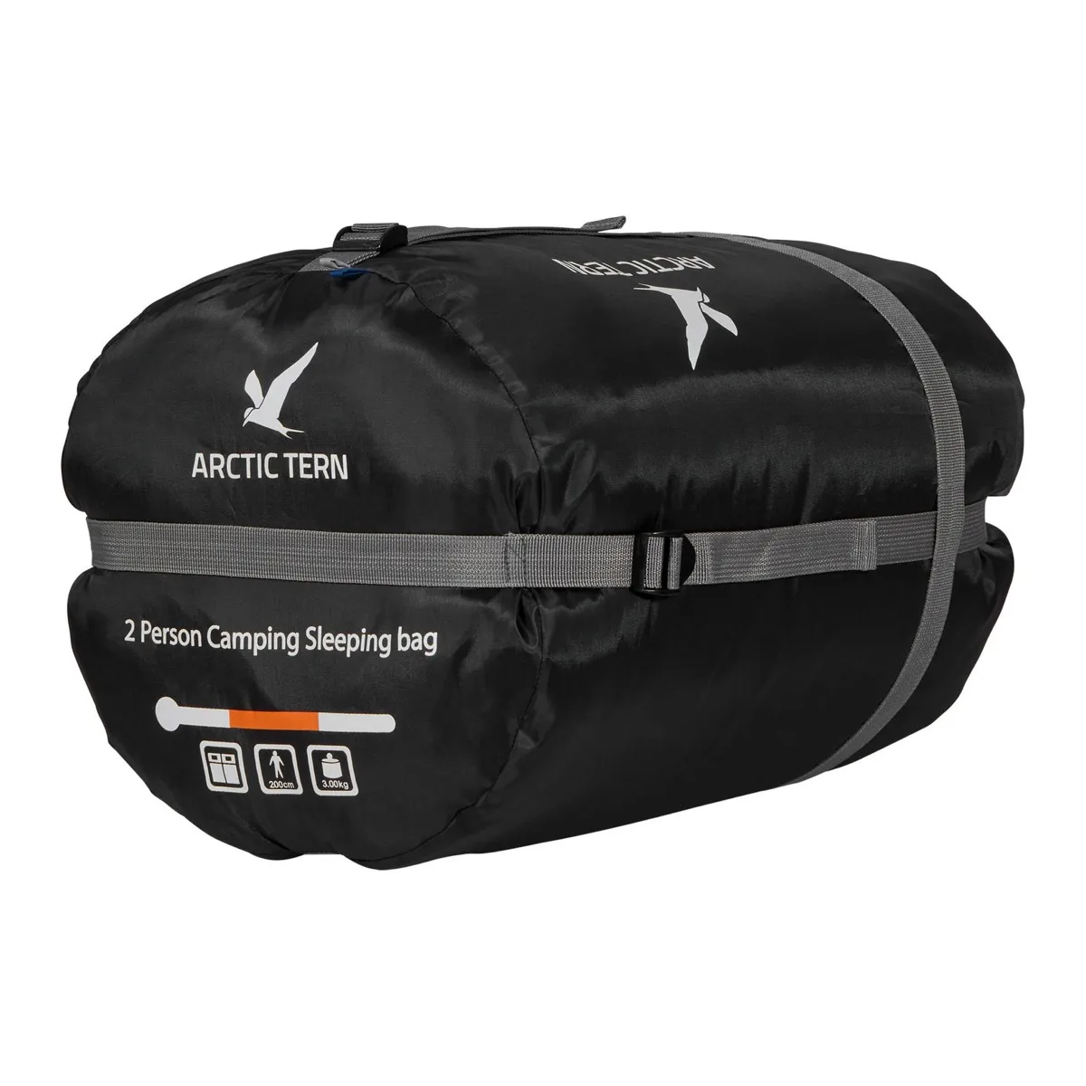 Arctic Tern 2 Person Camping Sleeping Bag Blue