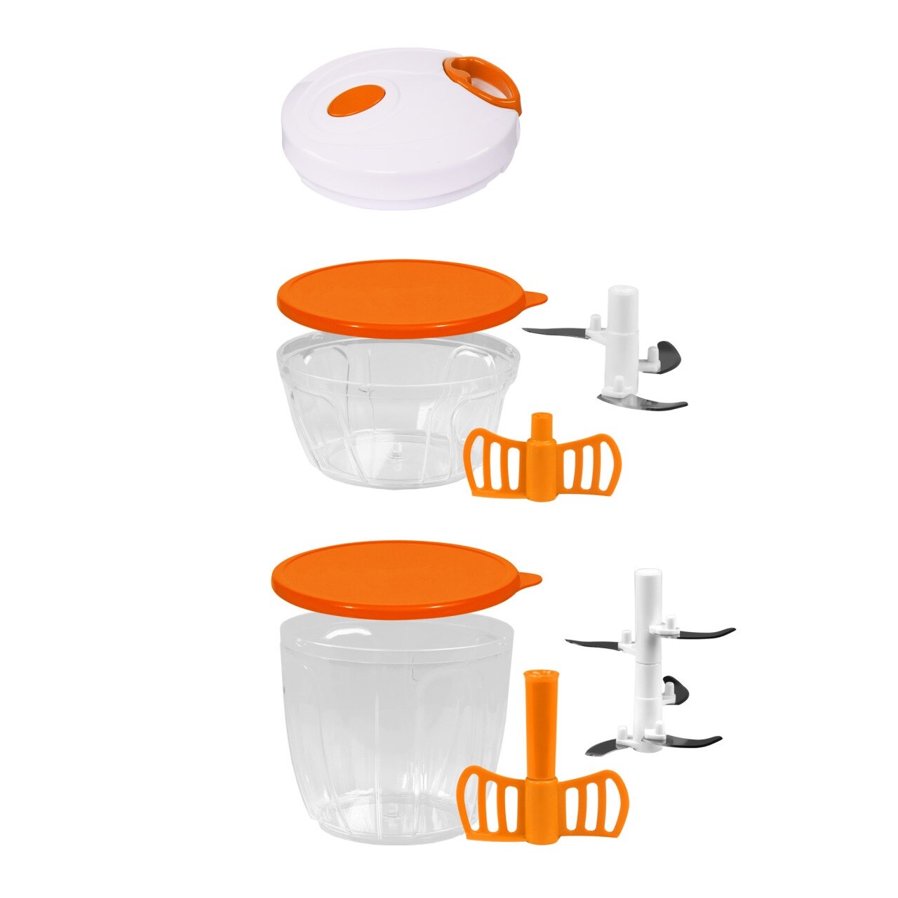 STONELINE® Multi-Zerkleinerer-Set, 9-tlg., orange