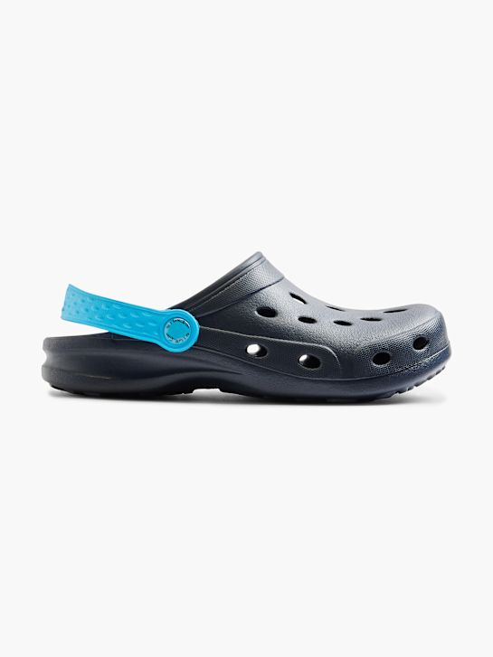 Blue Fin Clog Blau