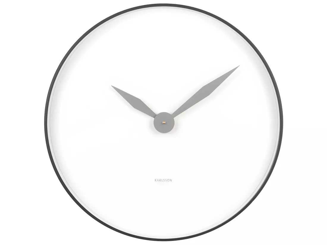 Horloge Albatros D50cm Noir Present Time