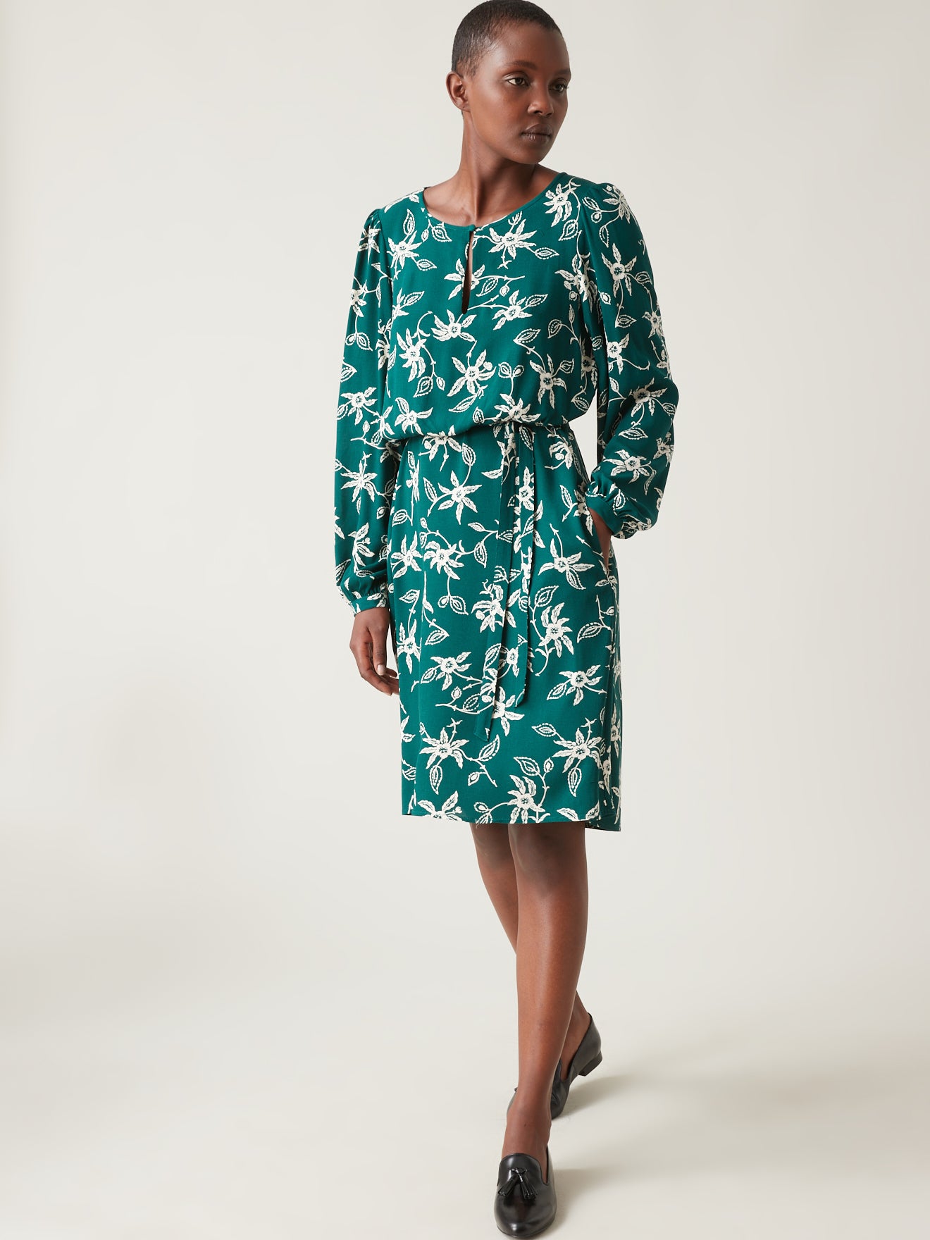 Robe courte femme imprimé Thais