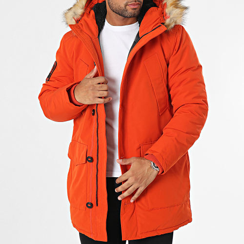 Parka Capuche Fourrure Everest Faux Fur M5011741A Orange