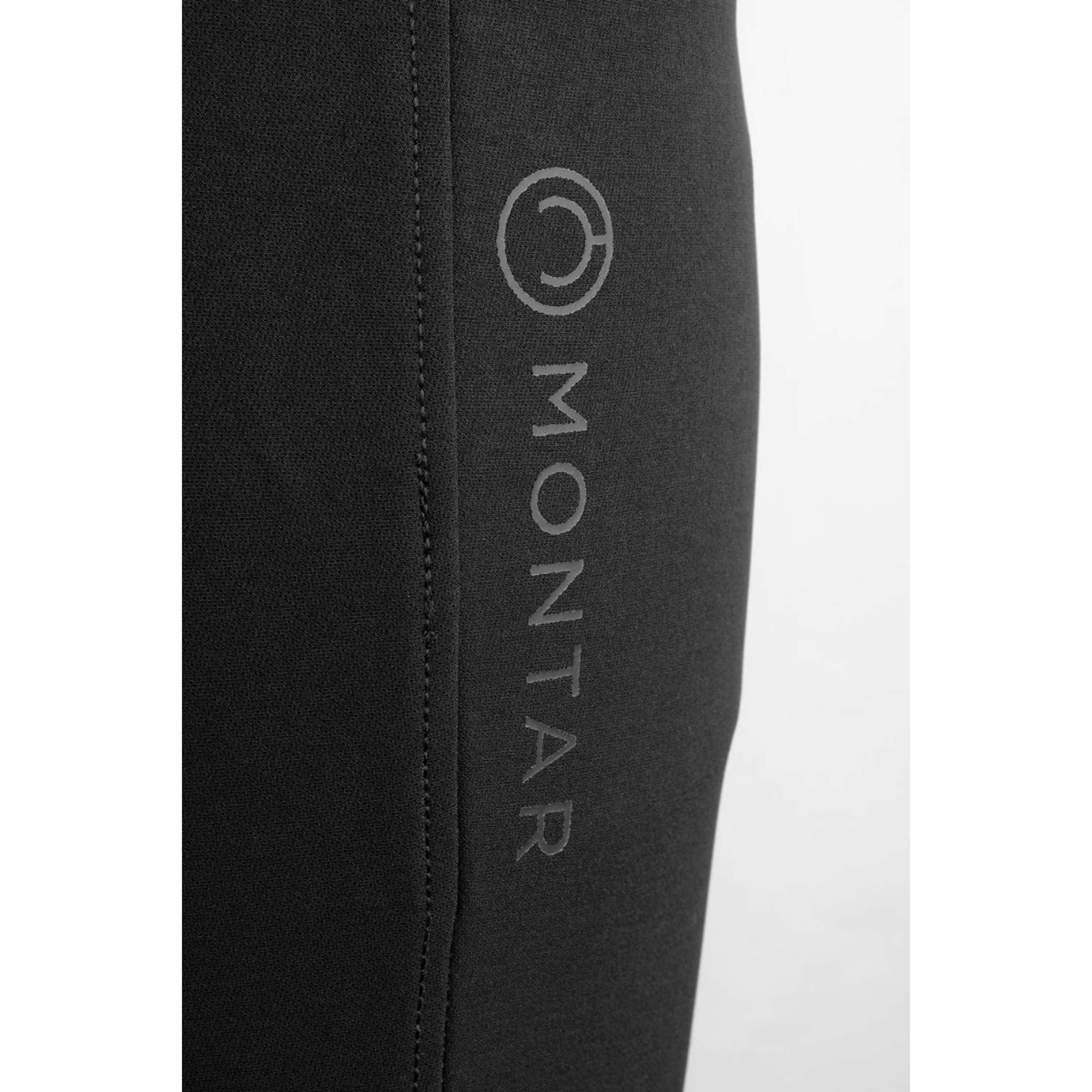 Montar Rijbroek Ess Megan Highwaist Knie Grip Zwart