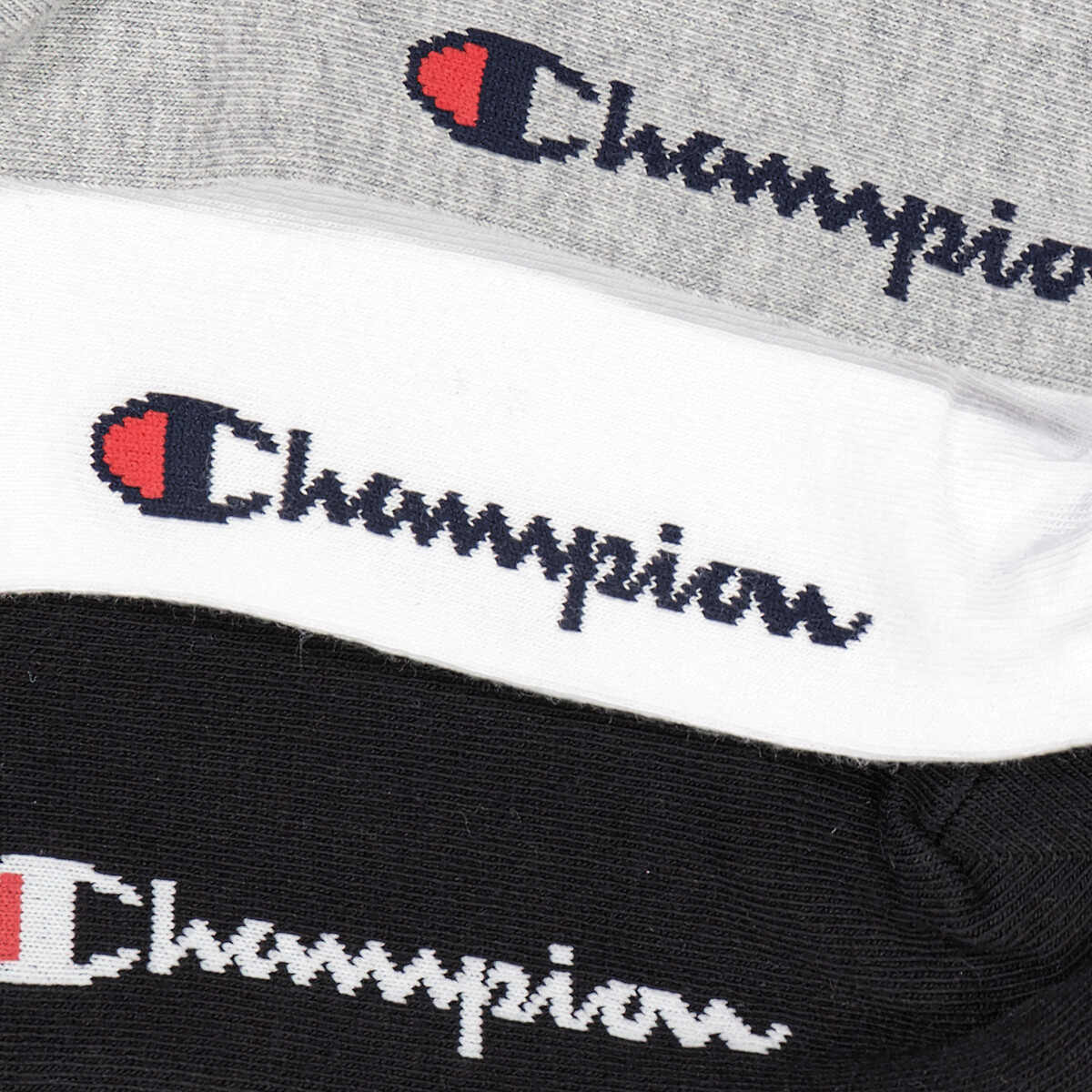 CHAMPION<br>Conjunto de 6 pares de meias lisas