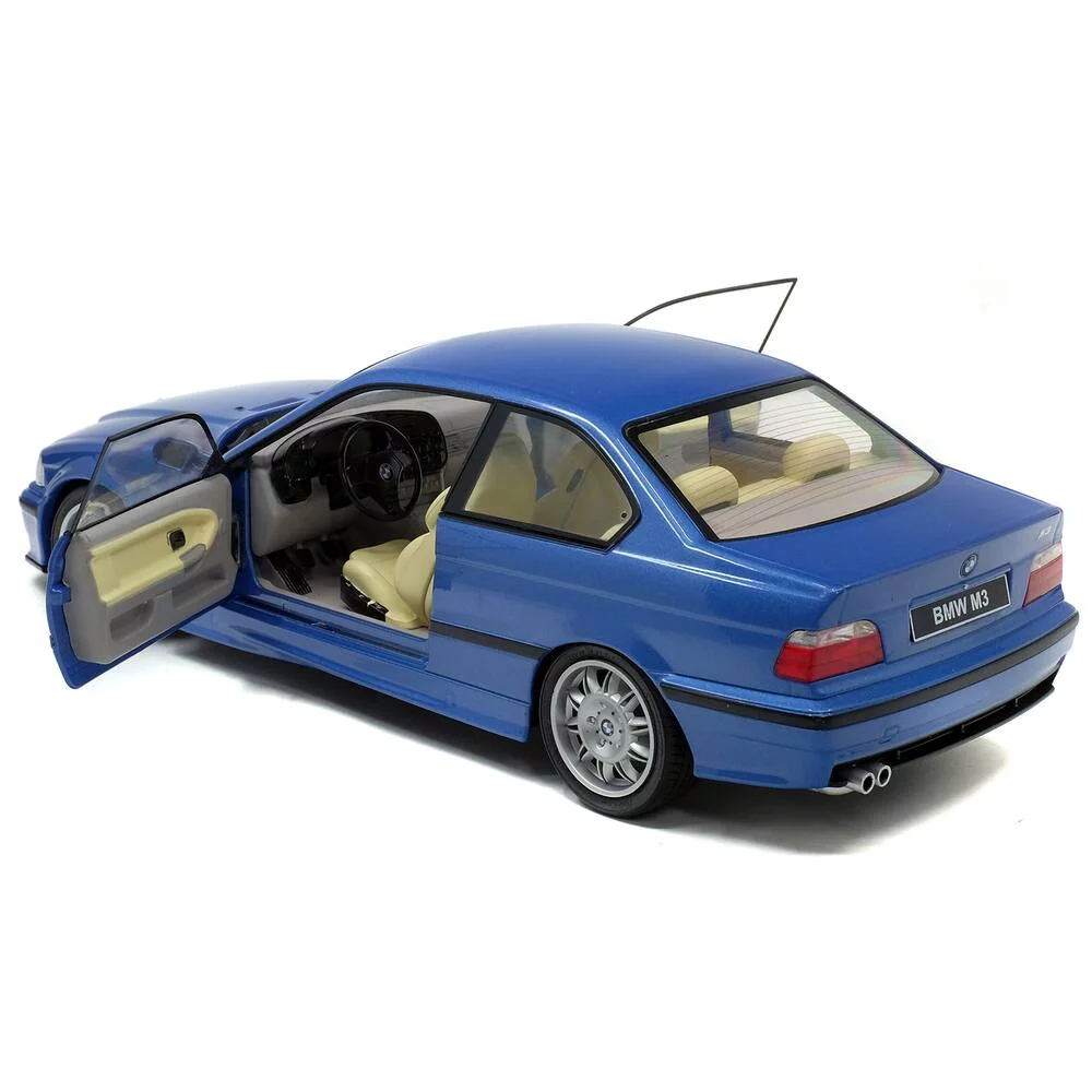 BMW - VEHICULE 1:18 E36 COUPE M3 BLEU ESTORIL 1990