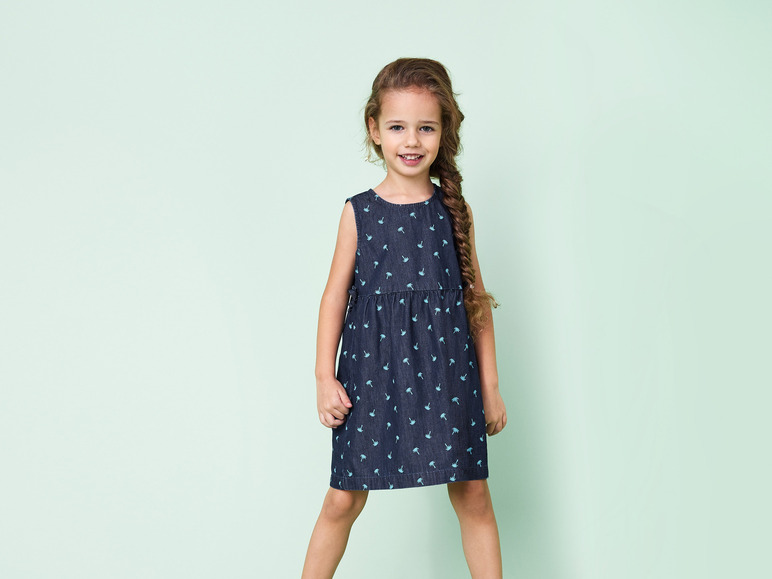 Peuter denim jurk