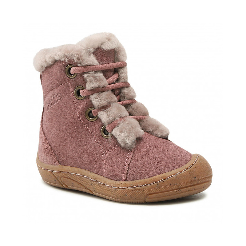 Froddo Froddo Minni Boot Everest fourrées lacets rose