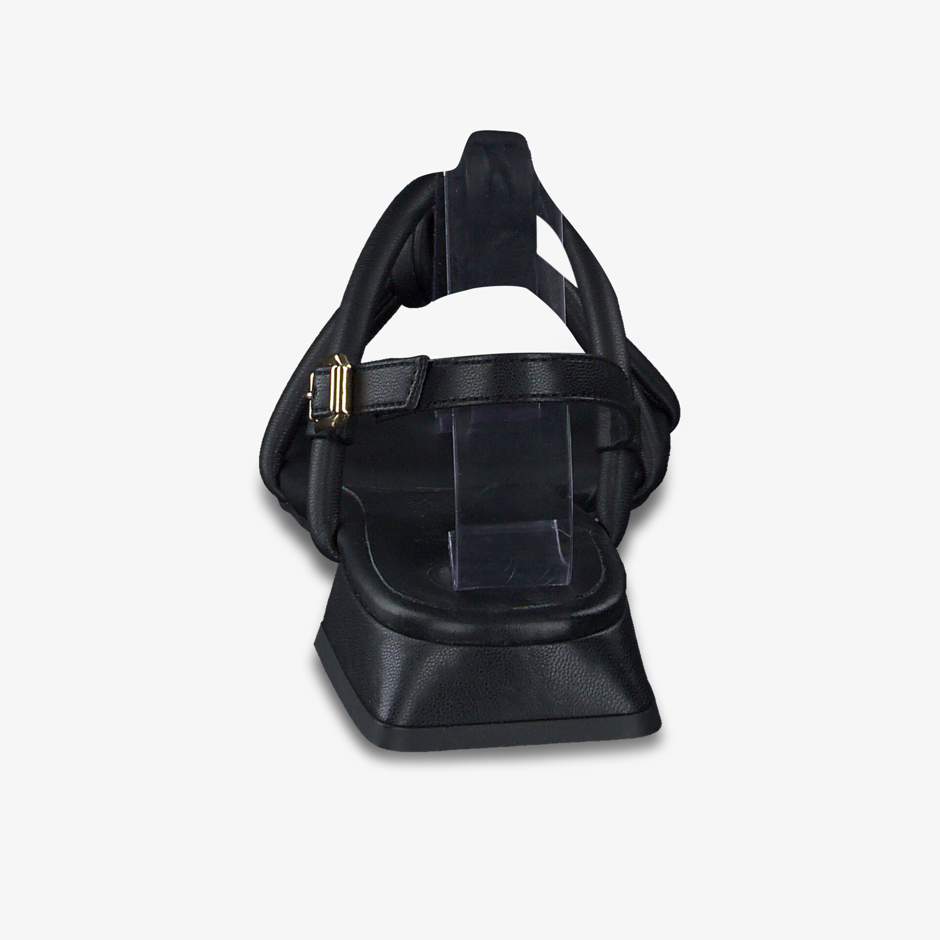 paul green Damen Riemchensandalen schwarz