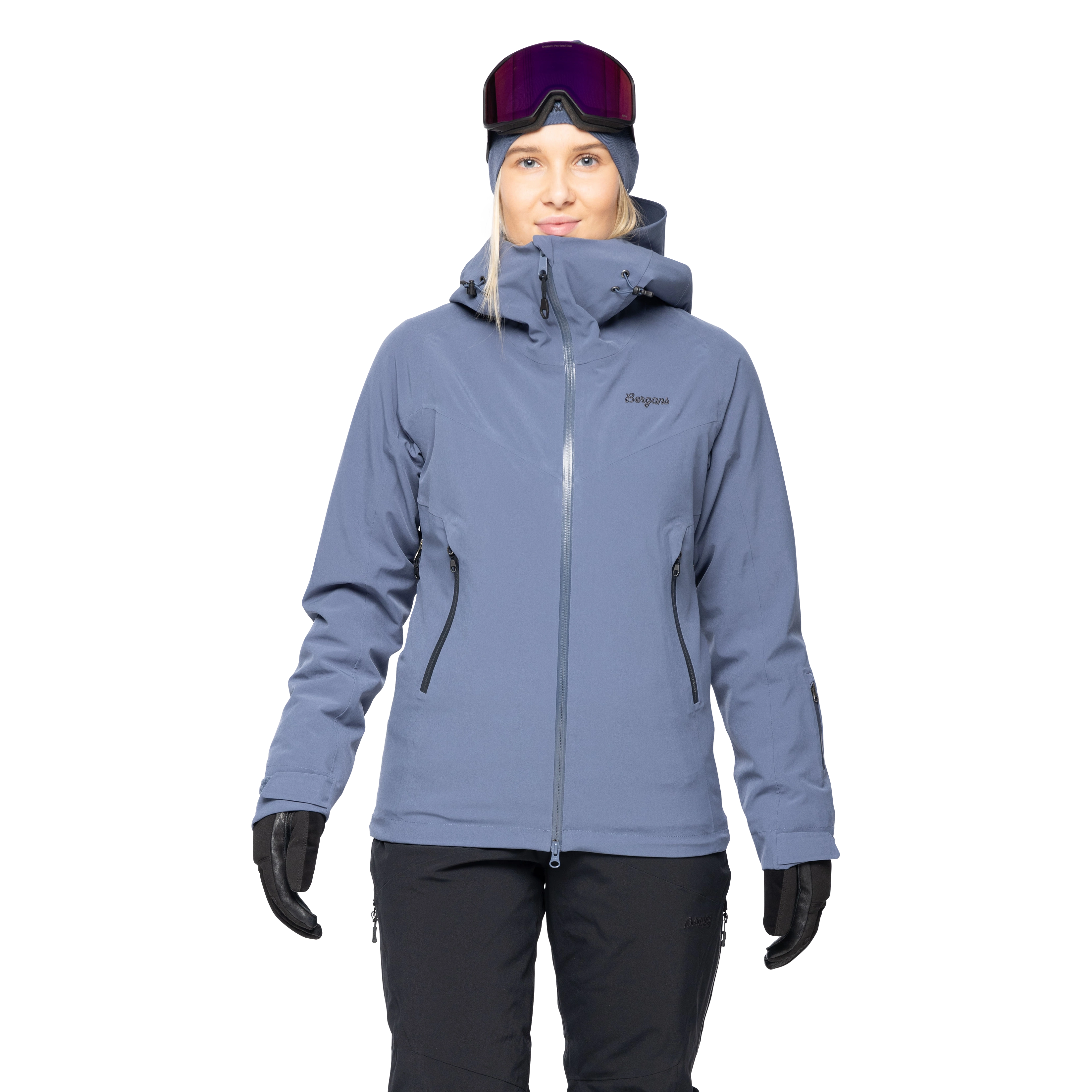 Oppdal Insulated W Jacket Granite Blue