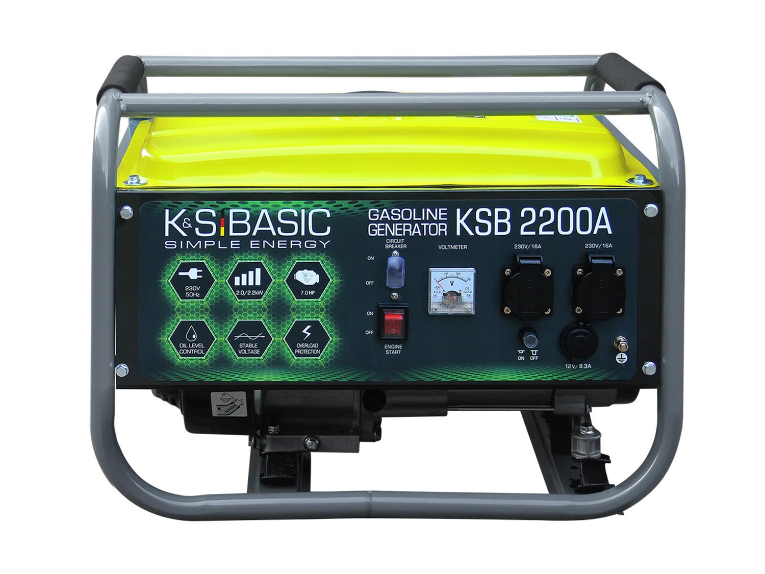 KSB 2200A benzinegenerator