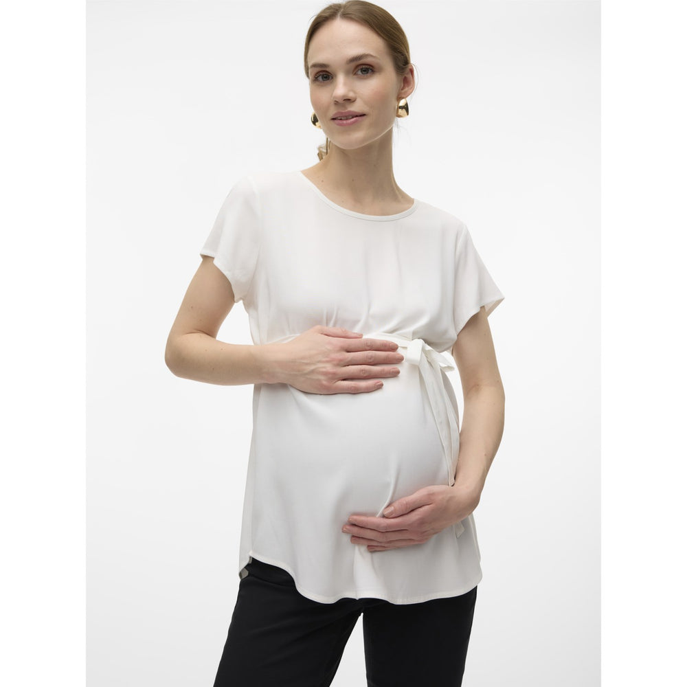 Køb Vero Moda Maternity Snow White Bella Top Noos