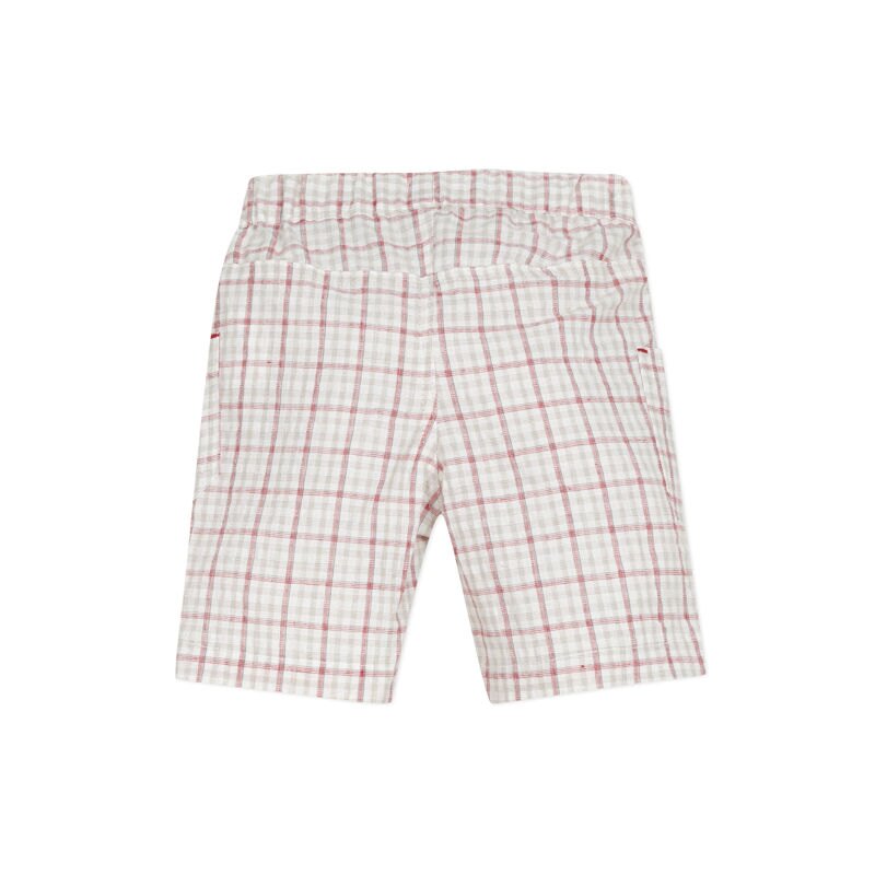 Bermuda bébé garçon en coton à carreaux Absorba Aucune nuance