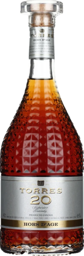 TORRES BRANDY 20 HORS D'AGE 70CL