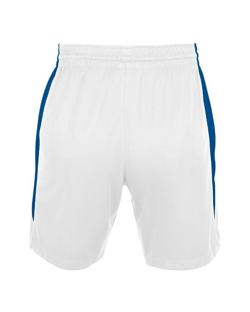 Short de basket Nike Team Blanc & Bleu Royal pour femme