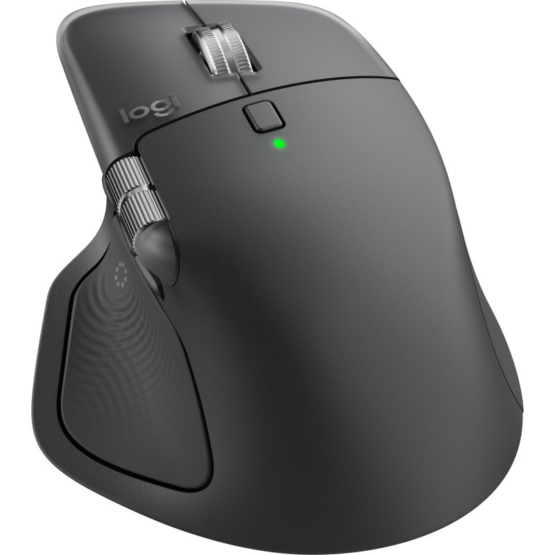 Logitech MX Master 4 souris Bureau Droitier RF sans fil + Bluetooth Laser 8000 DPI