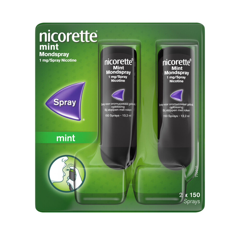 Nicorette Mondspray Mint Duo 1 mg2x13,2