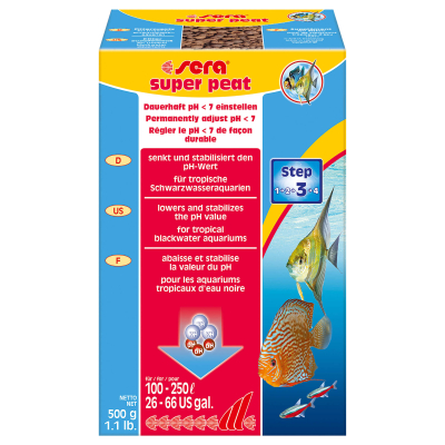 Sera Schwarztorfgranulat 500g