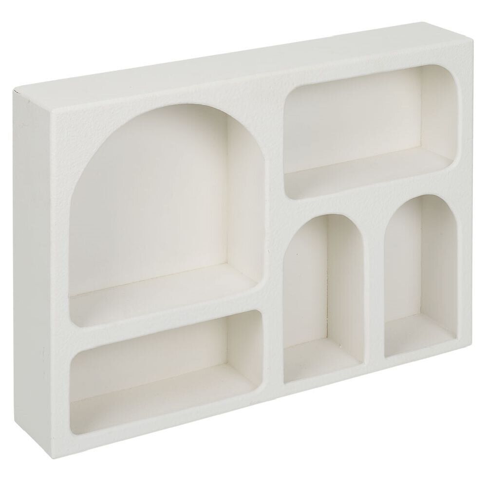 Étagère niche 50xH34x9cm bois blanc