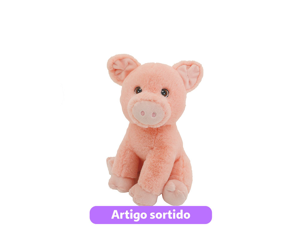 ANIMAIS DA QUINTA ONE TWO FUN PELUCHE 100% RECICLADO MODELOS SORTIDOS