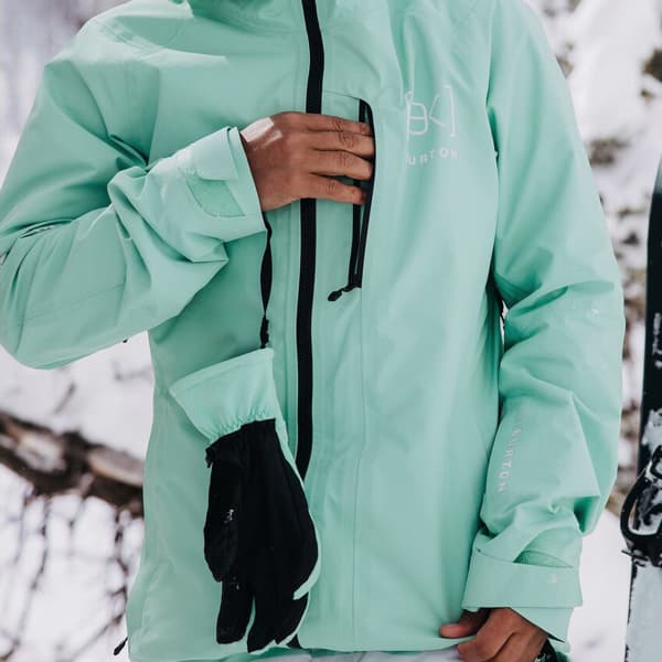 Veste de ski BURTON W AK GORE UPSHFT JK POWDER MINT