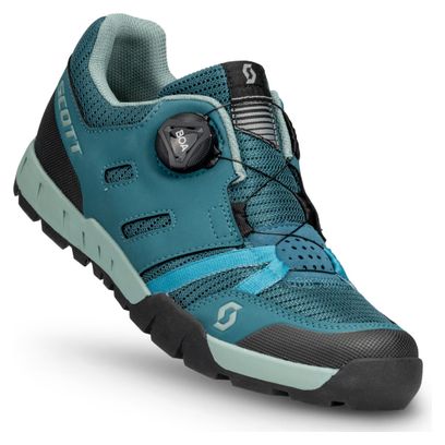 Chaussures pour Pédales Plates Scott Sport Crus-r Flat Boa Bleu Femme