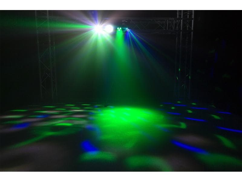 MAX Lichtset PartyBar 9 Bar mit Par, Jelly Moon, Strobe und Derby