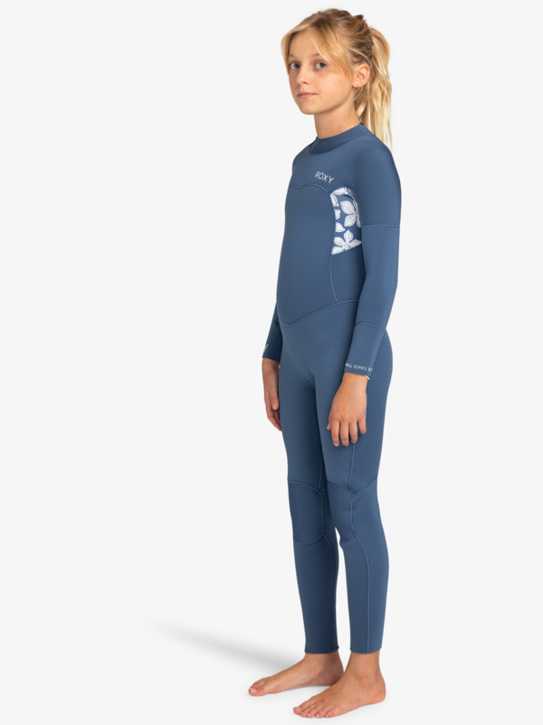 4/3mm Swell Series 2022 Combinaison back zip Bleu Fille