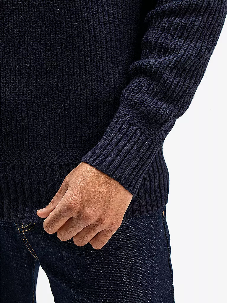 BUTCHER OF BLUE Troyer Pullover OVERLAND blau