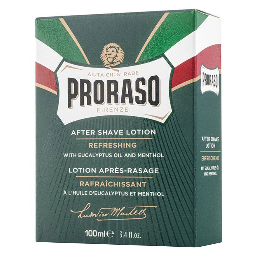 Proraso Aftershave Lotion Eucalyptus And Menthol 100ml