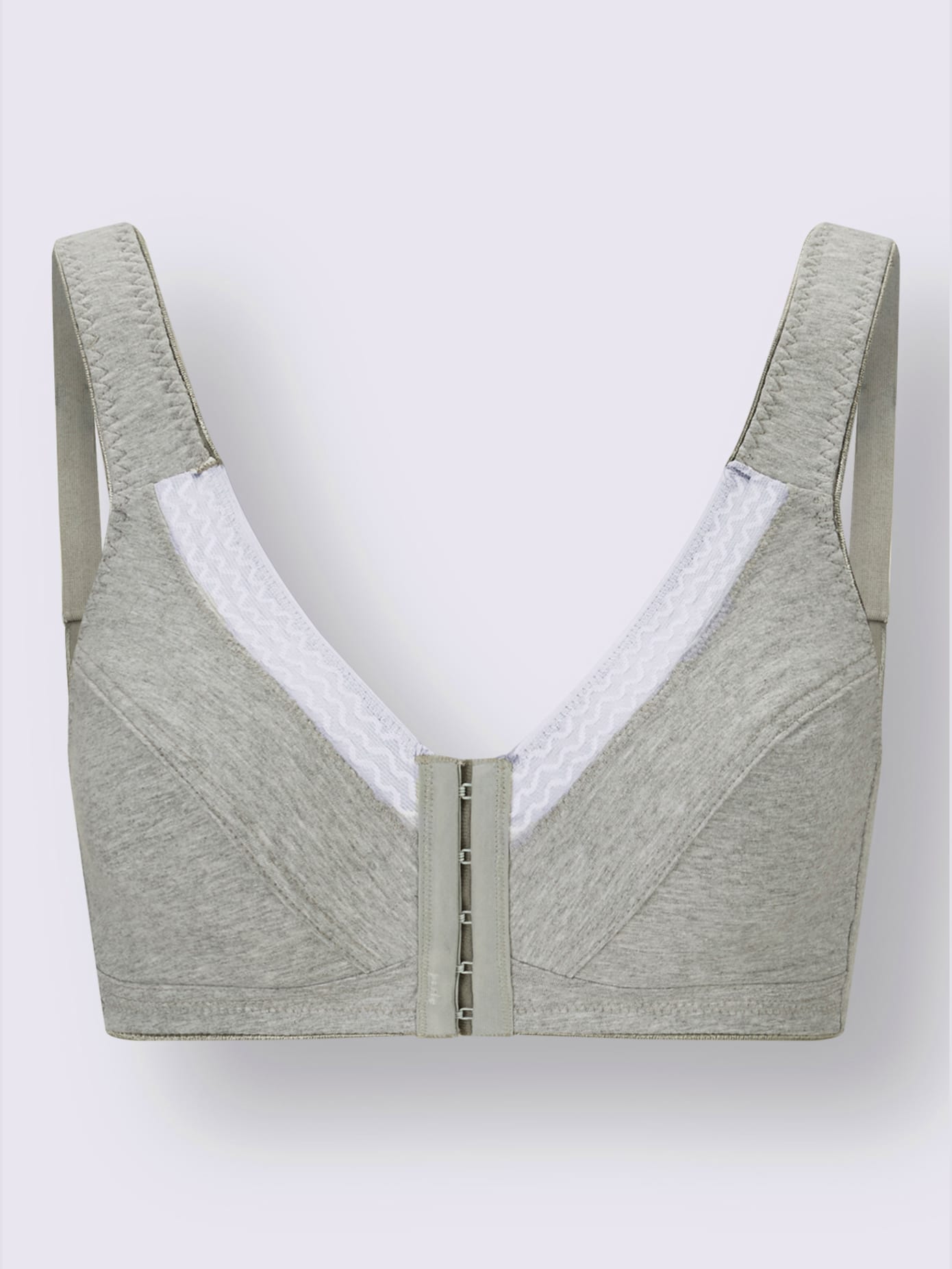 Soutien-gorge sans armatures à fermeture devant bon. a, b, c, d