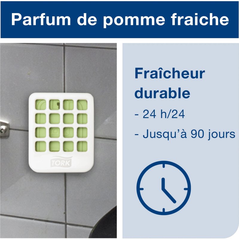 Désodorisant pastilles Tork A2 pomme - Boîte de 20